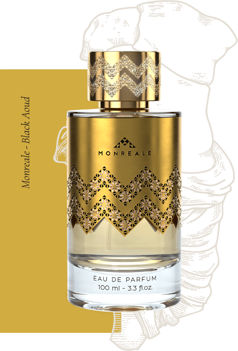 Black Aoud Men's luxury Perfume - Monreale